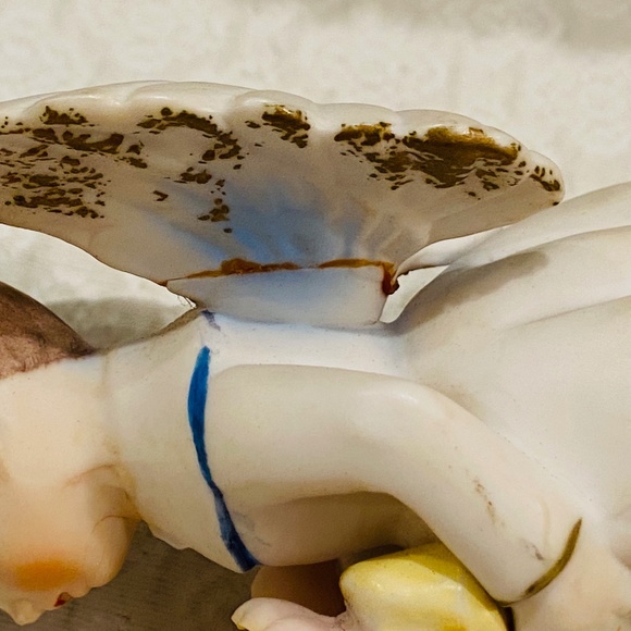 O6-BUNDLE ONLY! Vintage Ardco August Angel Figurine-Birthday Girl of the Month - Picture 9 of 10